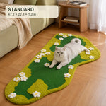 Standard garden meadow sisal cat scratching rug with dimensions