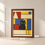 Framed cat scratcher dimensions: 16.5 by 13 by 1.2 inches
