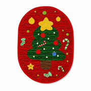 Christmas Sisal Cat Scratching Mat